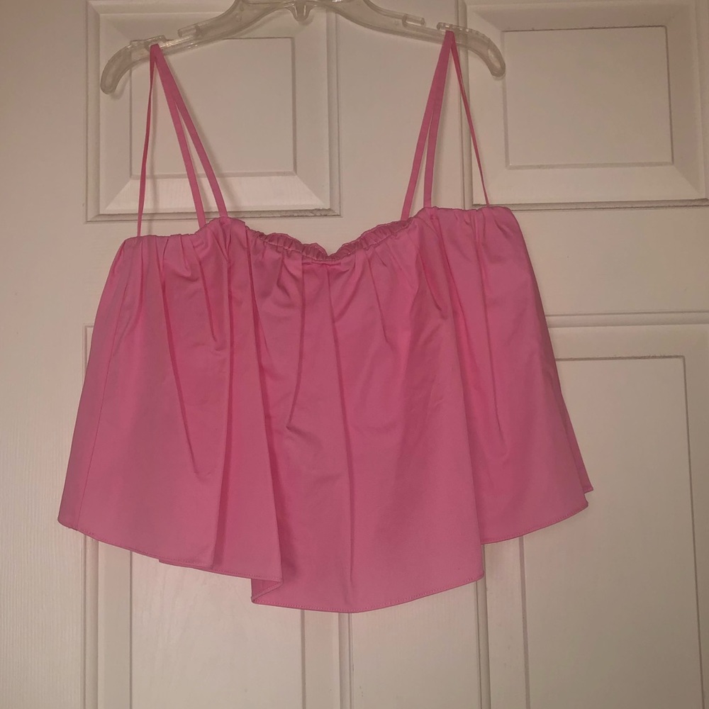 Zara crop top blouse